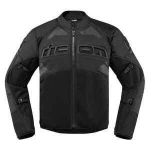 Icon Contra 2 Jacket Men’s Riding Bike Black Mesh Motorcycle Jacket Size M NWT